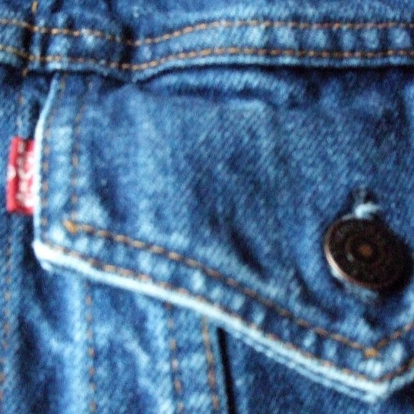 Levi Straus Trucker Jacket, # 70506 - 0216, Size 38 Wonderful Condition - Picture 10 of 15